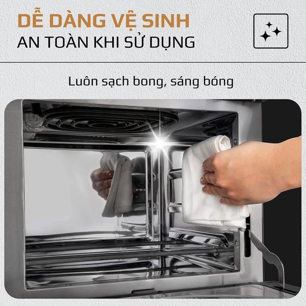 Cách vệ sinh nồi chiên không dầu Olivo AF15