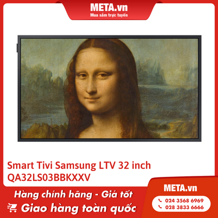 Smart Tivi khung tranh The Frame 4K Samsung LTV 32 inch QA32LS03BBKXXV