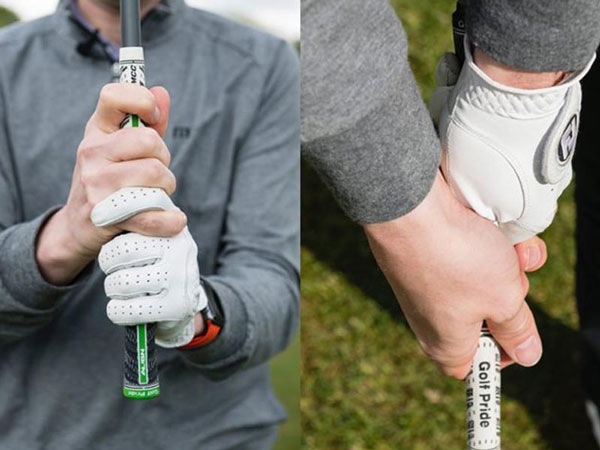 Cách cầm gậy golf chuẩn: Kiểu Interlock