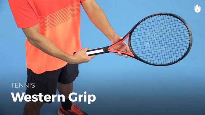 Cách cầm vợt Tennis kiểu Western