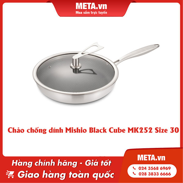 Chảo chống dính Mishio Black Cube MK252