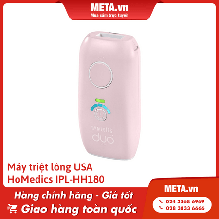 Máy triệt lông cá nhân USA HoMedics IPL-HH180