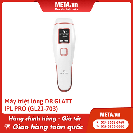 Máy triệt lông và trẻ hoá da DR.GLATT IPL PRO (GL21-703)
