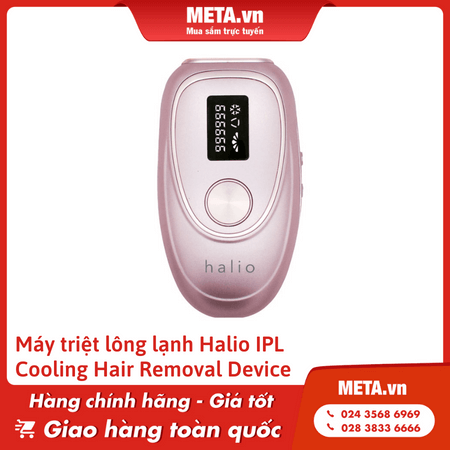 Máy triệt lông lạnh Halio IPL Cooling Hair Removal Device