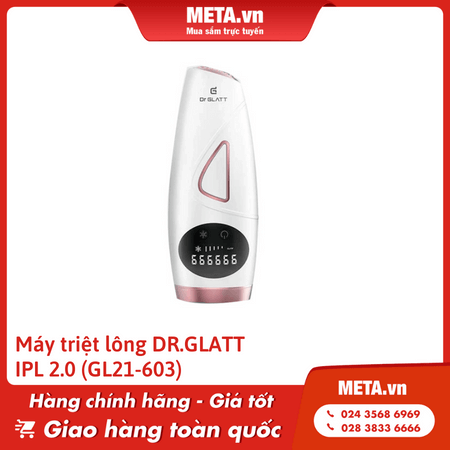 Máy triệt lông thế hệ mới DR.GLATT IPL 2.0 (GL21-603)