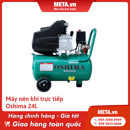 Máy nén khí trực tiếp Oshima 24L