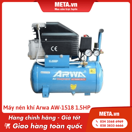 Máy nén khí Arwa AW-1518 (1.5HP, dây đồng)
