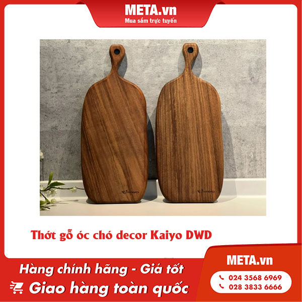 Thớt gỗ óc chó decor Kaiyo DWD