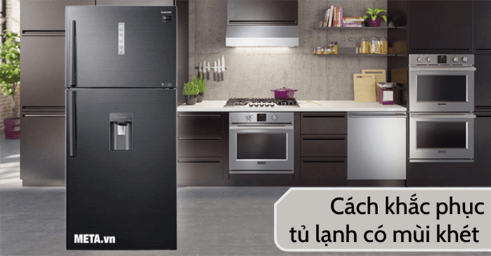 Nguyên nhân tủ lạnh có mùi khét và cách sửa