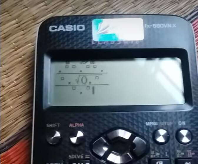 Kết quả cách làm trái tim trên máy tính Casio thứ tư