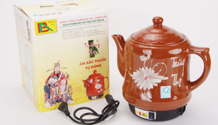 Cách sử dụng ấm sắc thuốc bằng điện Trường Thọ