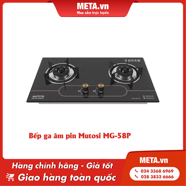 Bếp ga âm pin Mutosi MG-58P