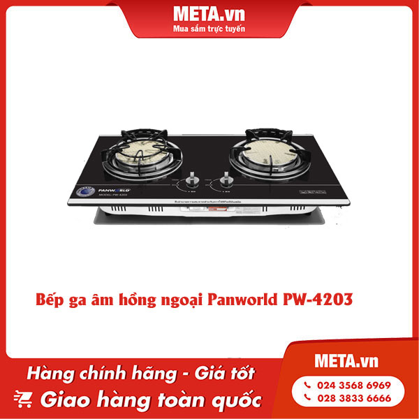 bếp ga âm hồng ngoại Panworld PW-4203
