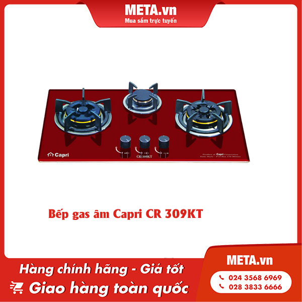 bếp gas âm Capri CR 309KT
