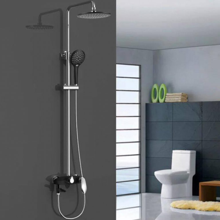 Xác định vị trí lắp vòi hoa sen
