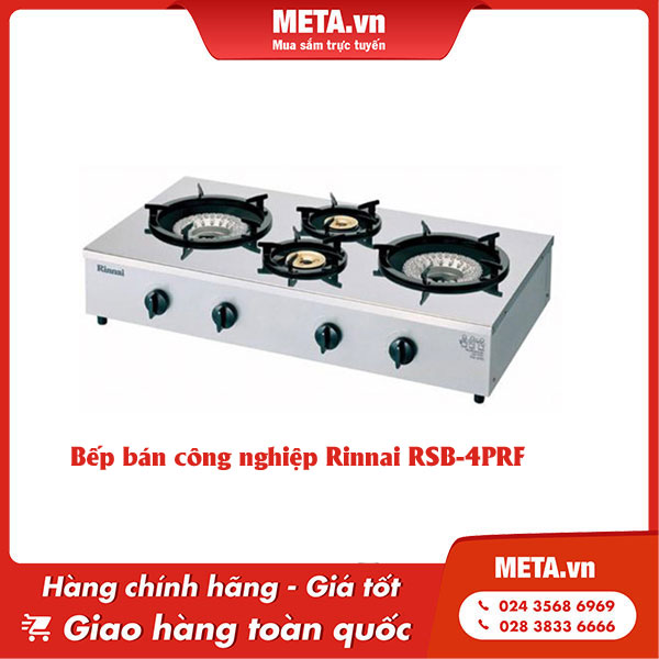 Bếp bán công nghiệp Rinnai RSB-4PRF