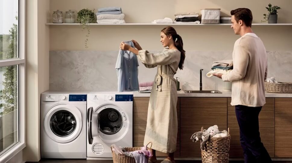 Tùy chọn thời gian sấy máy sấy Electrolux EDV854J3WB