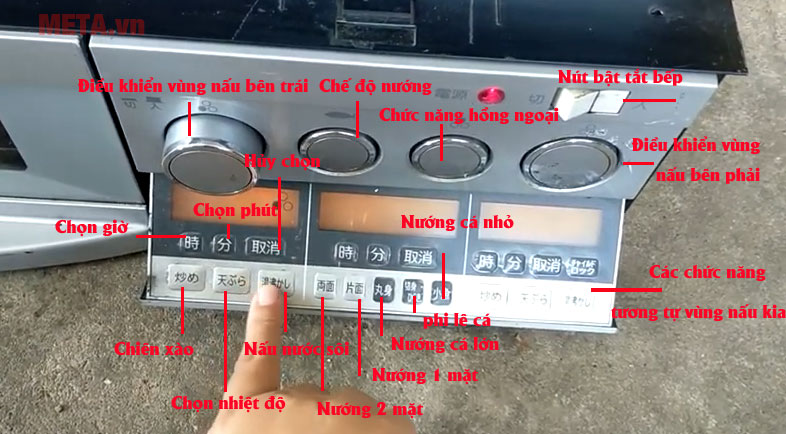 Hướng dẫn sử dụng bếp từ Toshiba nội địa