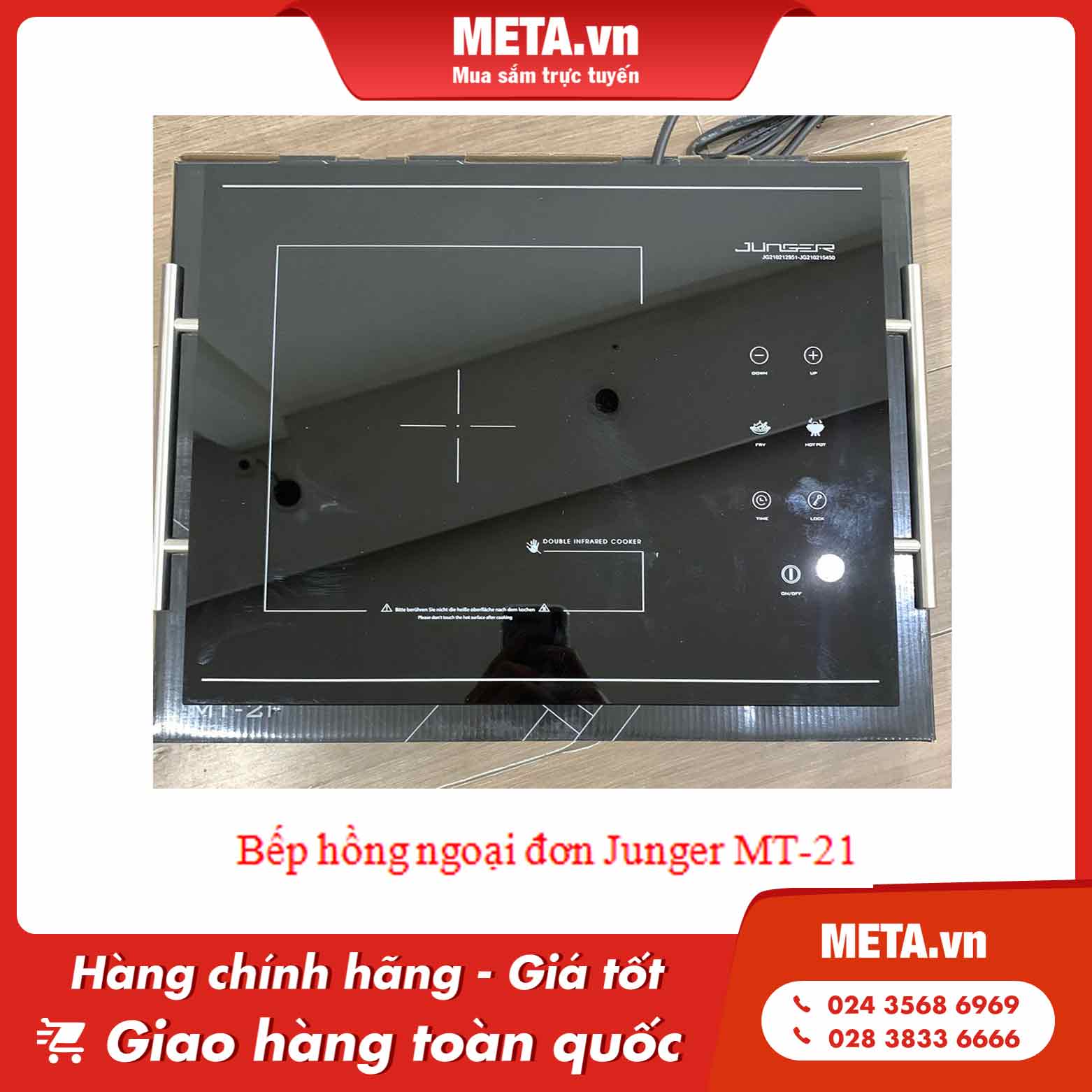 Bếp hồng ngoại đơn Junger MT-21