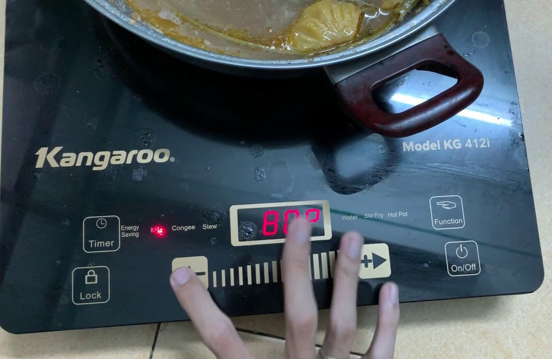 Các chức năng khác trên bếp hồng ngoại Kangaroo