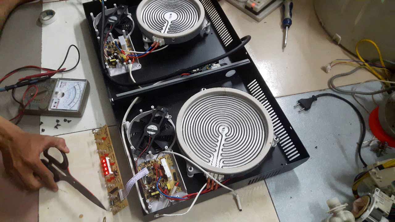 Cách sửa lỗi E3 bếp hồng ngoại tại nhà