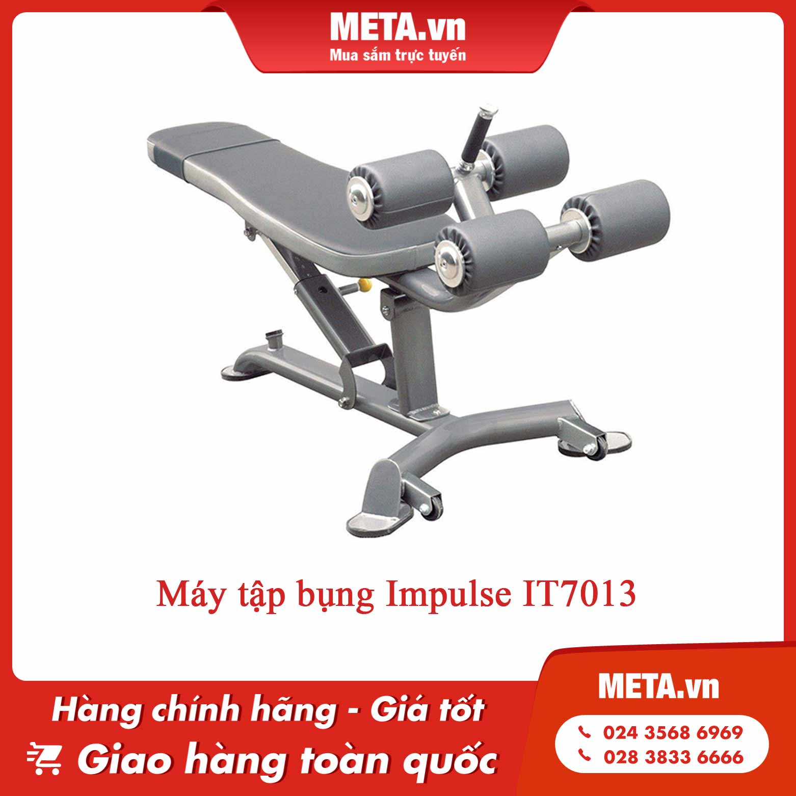 Máy tập bụng Impulse IT7013