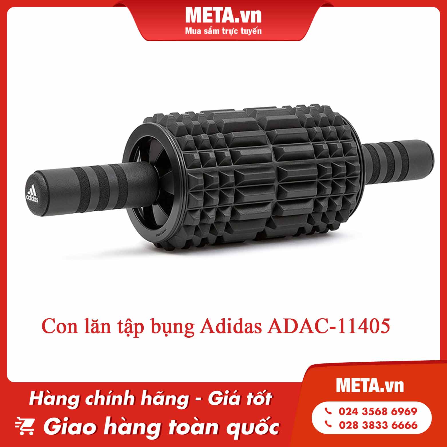 Con lăn tập bụng Adidas ADAC-11405
