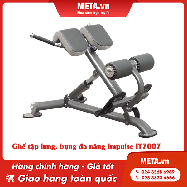 ghế tập lưng, bụng đa năng Impulse IT7007