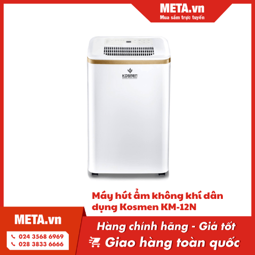 Máy hút ẩm không khí dân dụng Kosmen KM-12N
