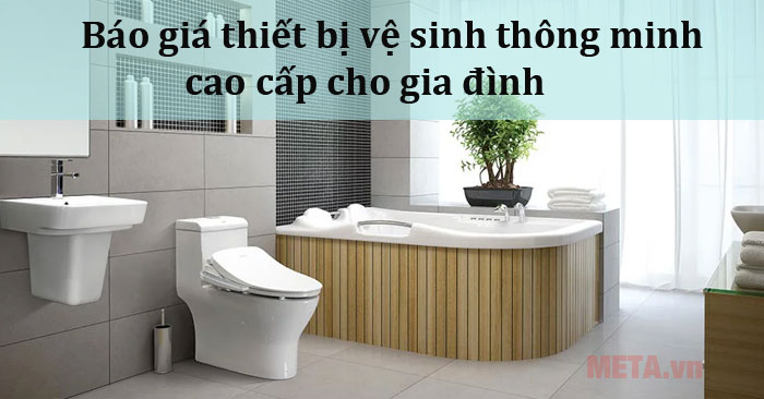 Giá thiết bị vệ sinh thông minh