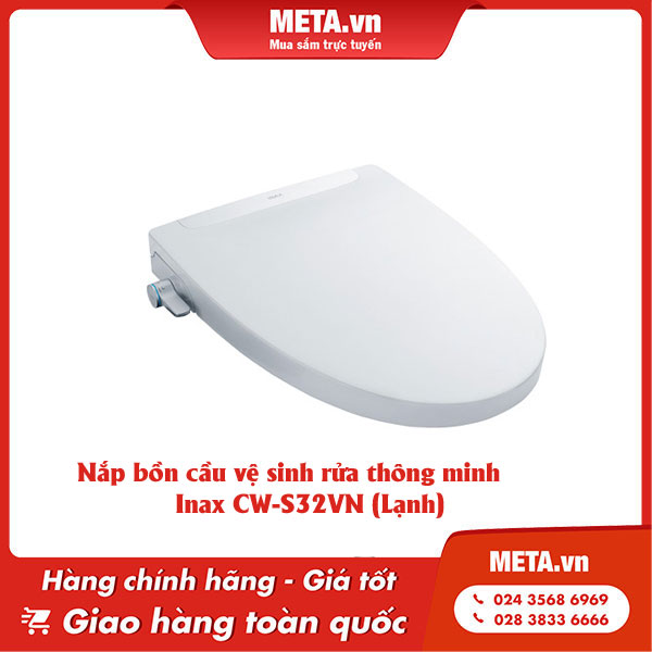 Nắp bồn cầu vệ sinh rửa thông minh Inax CW-S32VN