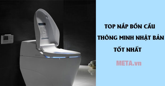 Nắp bồn cầu thông minh Nhật Bản