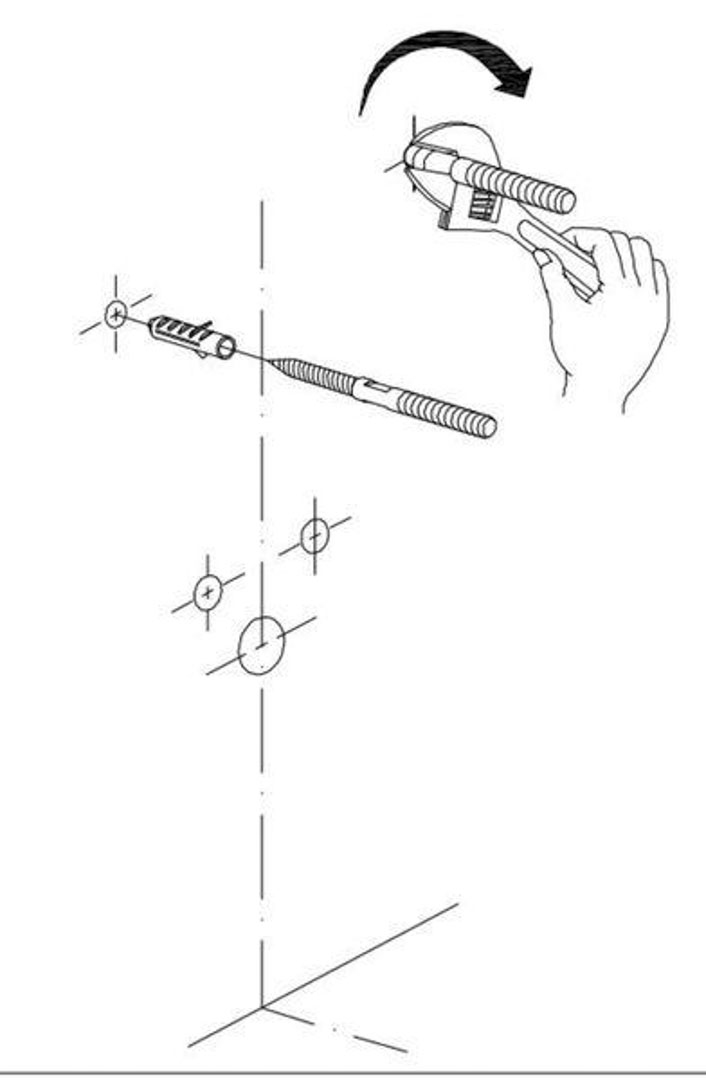 Lắp bulong cố định