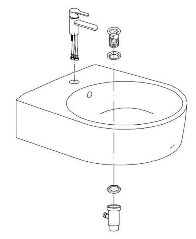 Lắp đặt vồi và cổ thoát thải