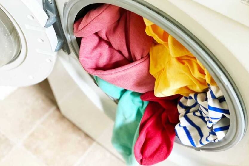 Quá tải khiến máy giặt không sấy được