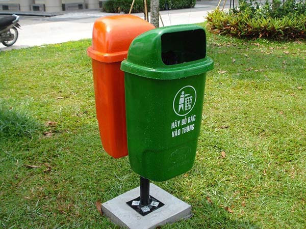 Thùng rác nhựa