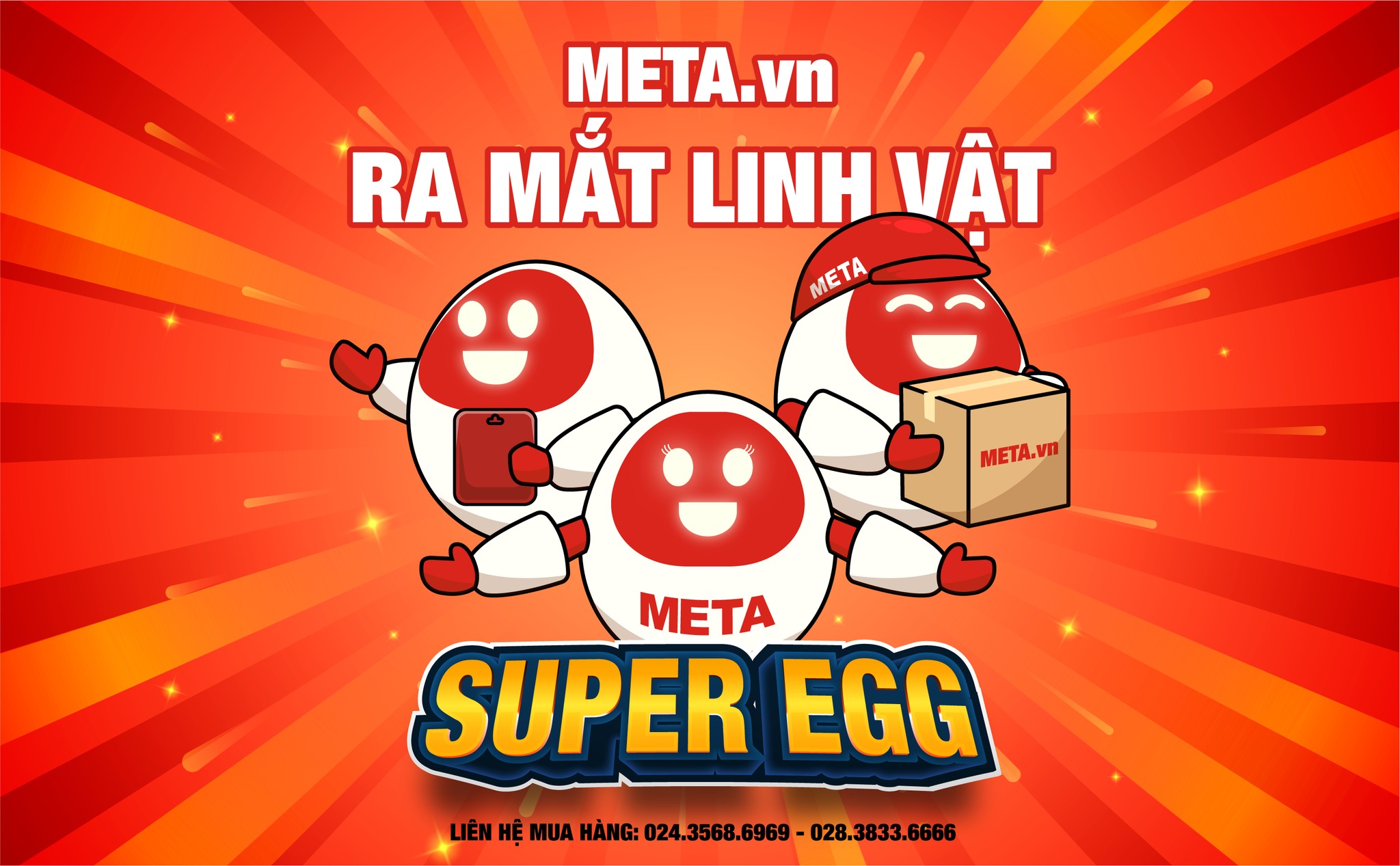 Ra mắt linh vật META Superegg