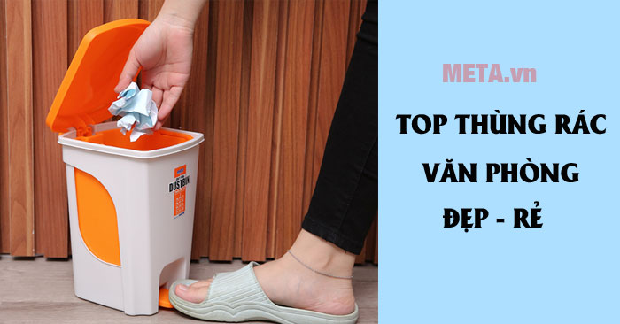 Top thùng rác văn phòng đẹp, rẻ
