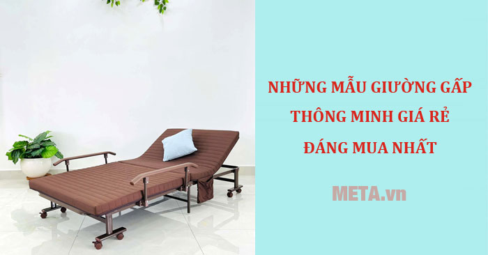 Những mẫu giường gấp thông minh giá rẻ