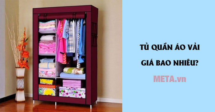 Tủ quần áo vải giá bao nhiêu?