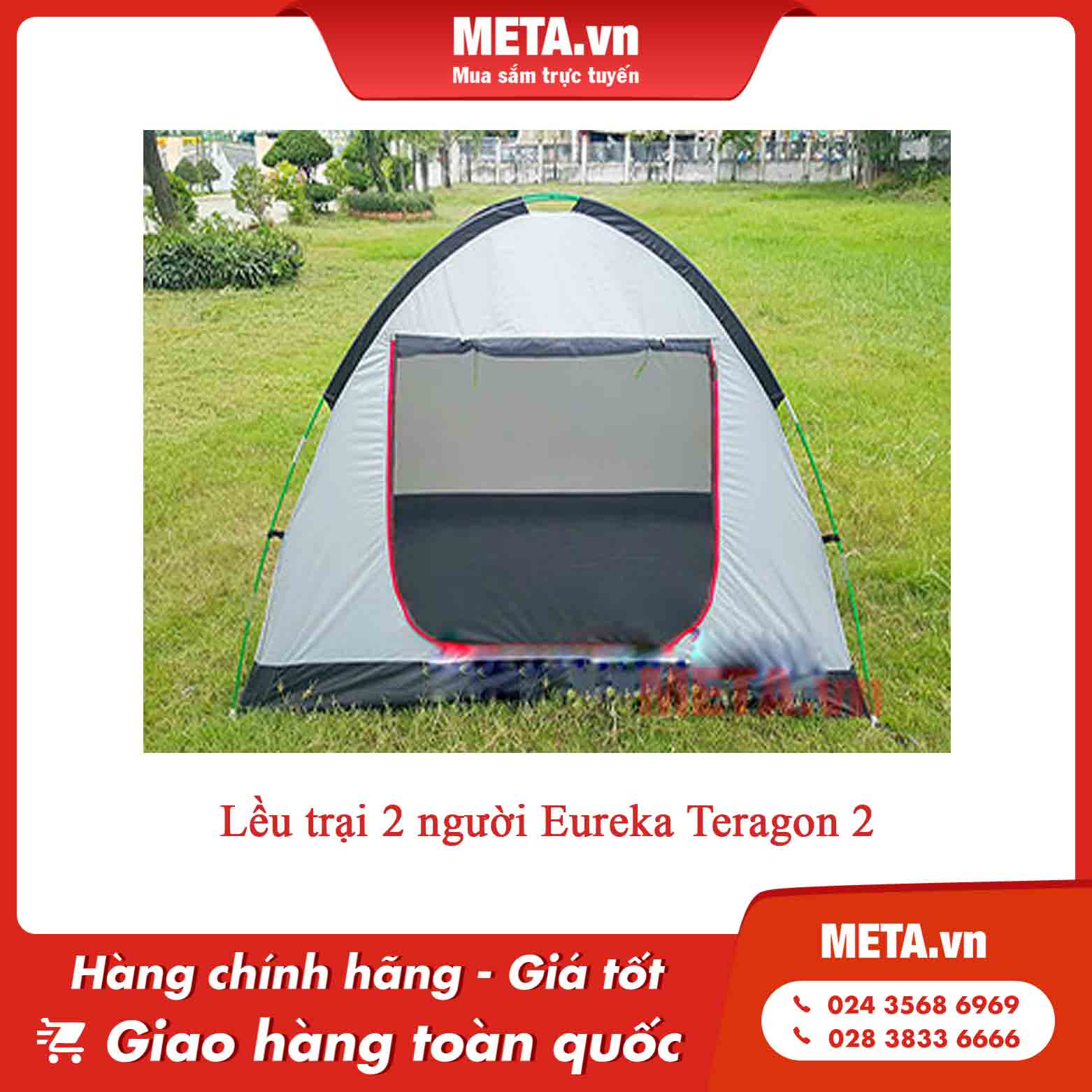 Lều trại 2 người Eureka Teragon 2