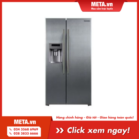 Tủ lạnh side by side Baumatic B35SE/RD