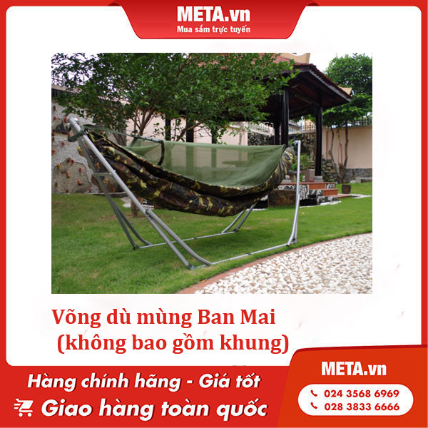 Võng dù mùng Ban Mai (không bao gồm khung)