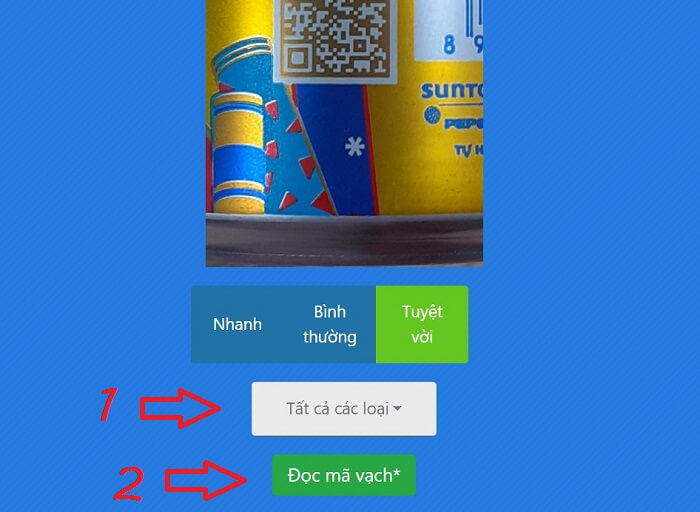 Check mã vạch sản phẩm online