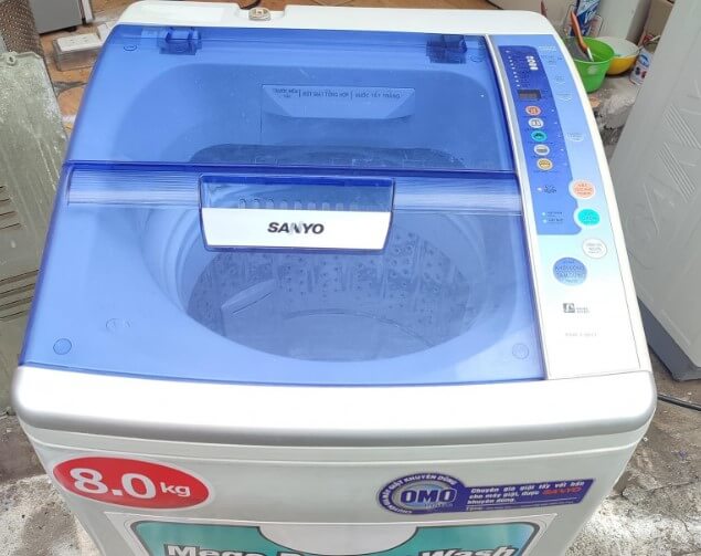 Sửa lỗi E11 máy giặt Sanyo nguồn nước và dây dẫn nước gặp vấn đề