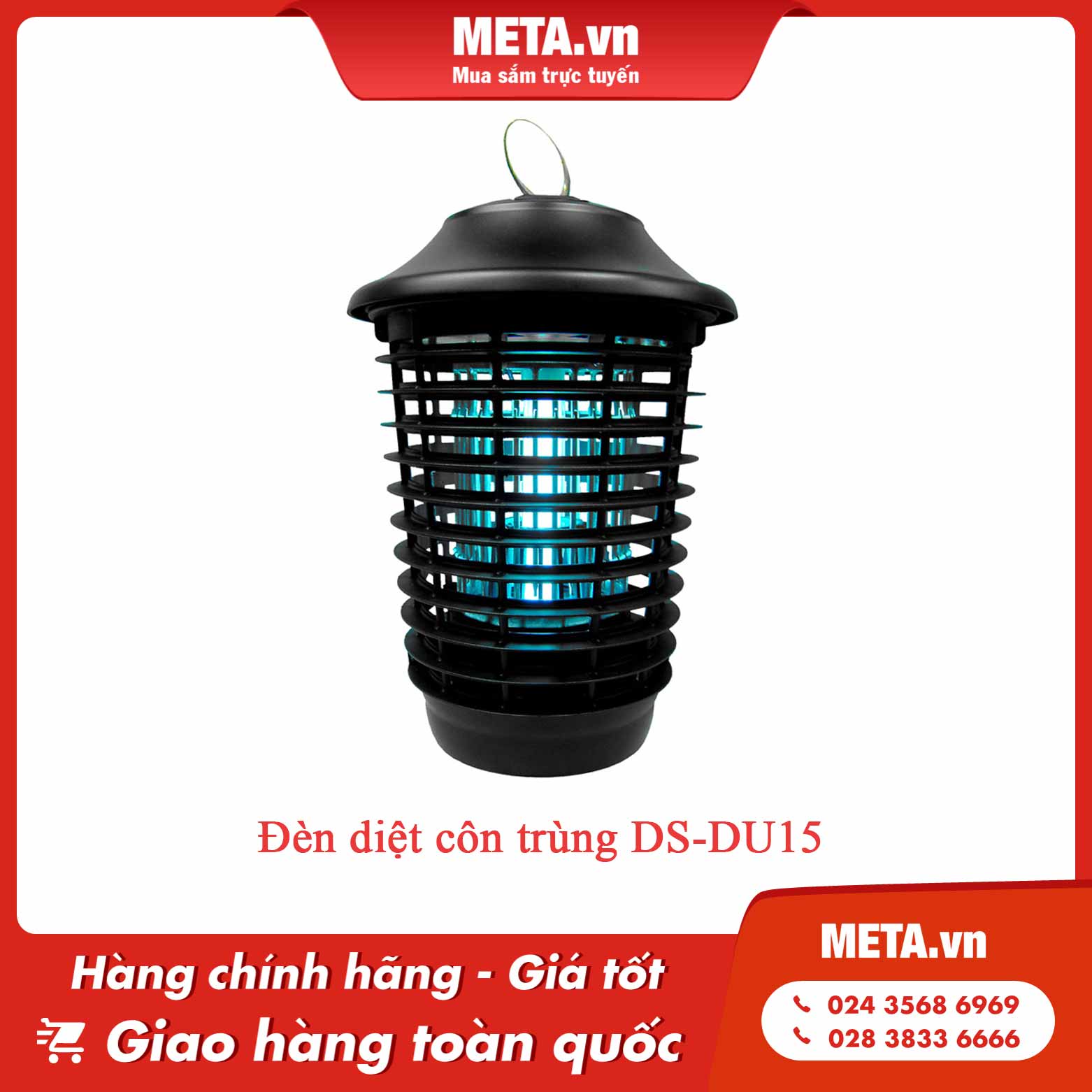 Đèn diệt côn trùng DS-DU15