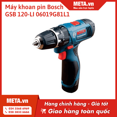 Máy khoan pin Bosch GSB 120-LI 06019G81L1