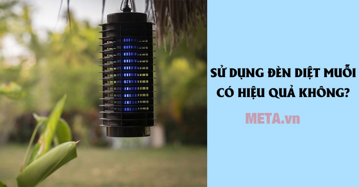 Sử dụng đèn diệt muỗi có hiệu quả không?