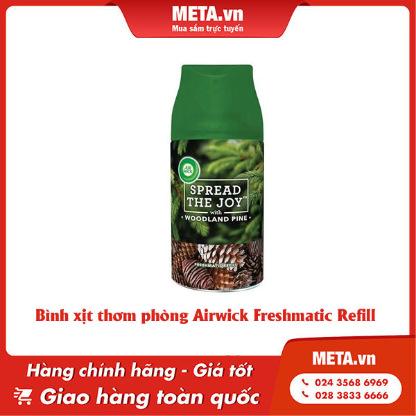 Bình xịt thơm phòng Airwick Freshmatic Refill