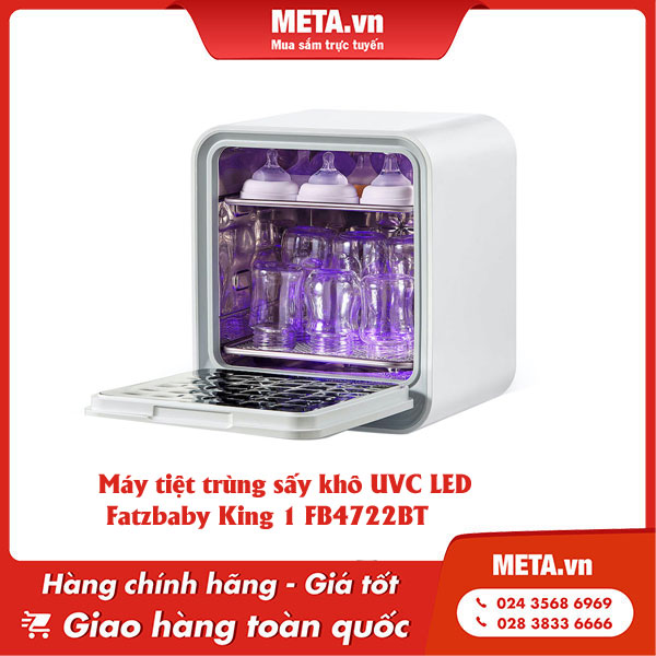 Máy tiệt trùng sấy khô UVC LED Fatzbaby King 1 FB4722BT